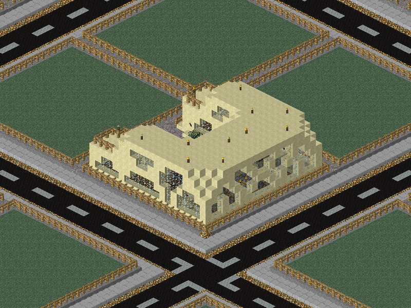 back view of 'villa sandstein'