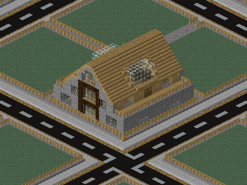 back view of 'Halle'