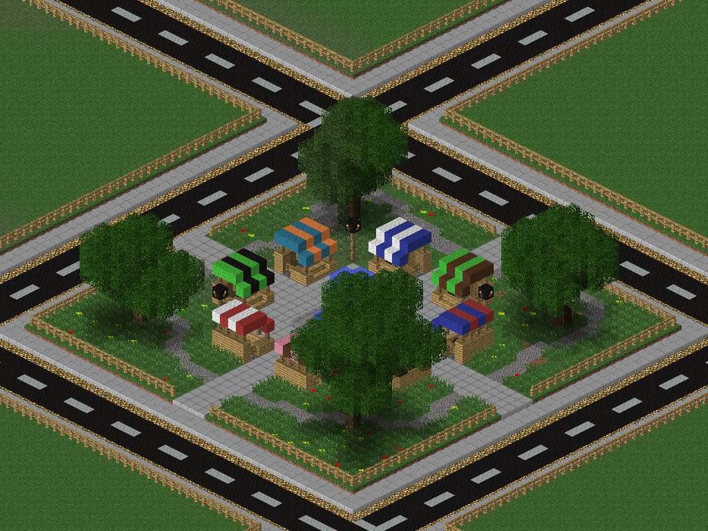 back view of 'Marktplatz'