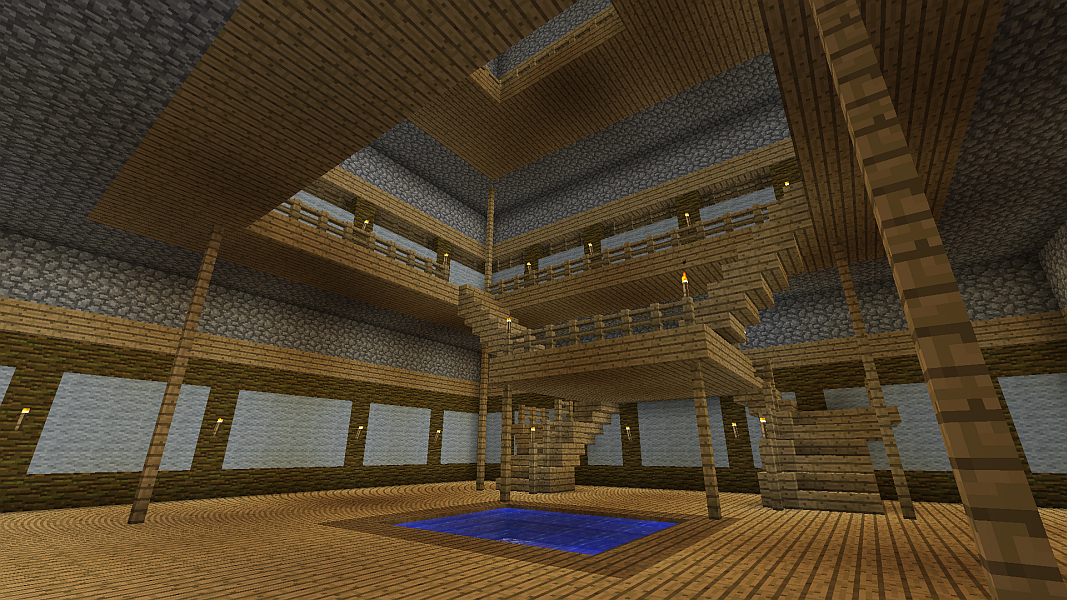 inside view of 'Pagode'