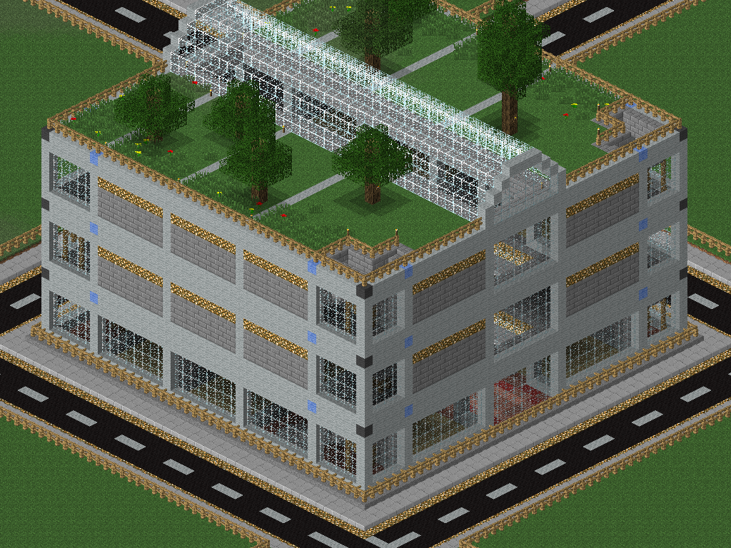 back view of 'Spieler Markthalle'